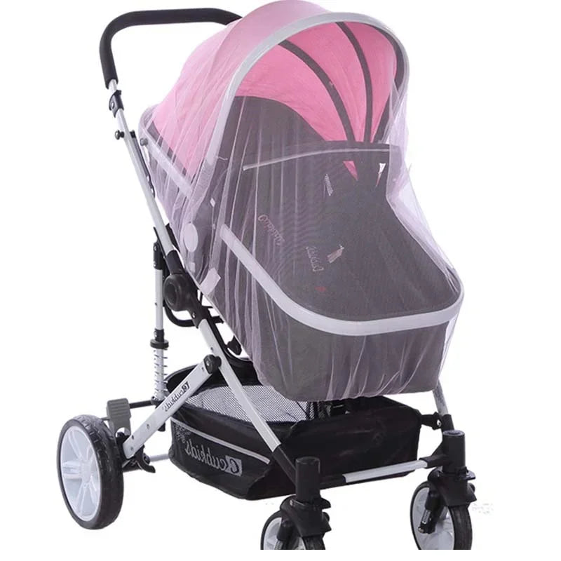 Mosquito Net For Baby Stroller Summer Insect Shield Safe Protection Mesh Pram Accessories
