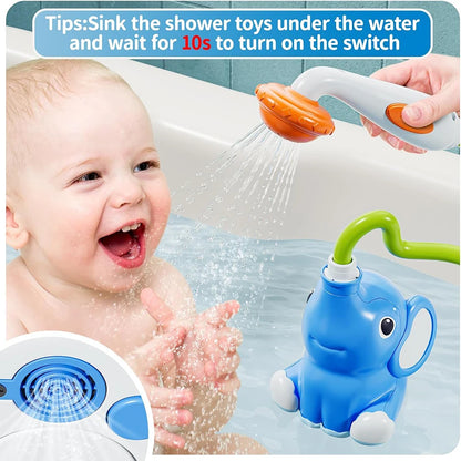 Elephant Baby Bath Shower Head Toys for Kids Bath Toys for Infants Kids Swimming Pool Toys Bathtub Toys Toddlers Newborn Infants