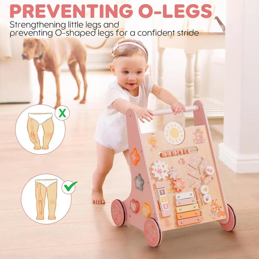 Little Learning Steps, Standing Baby/Toddler Walker Activity Center